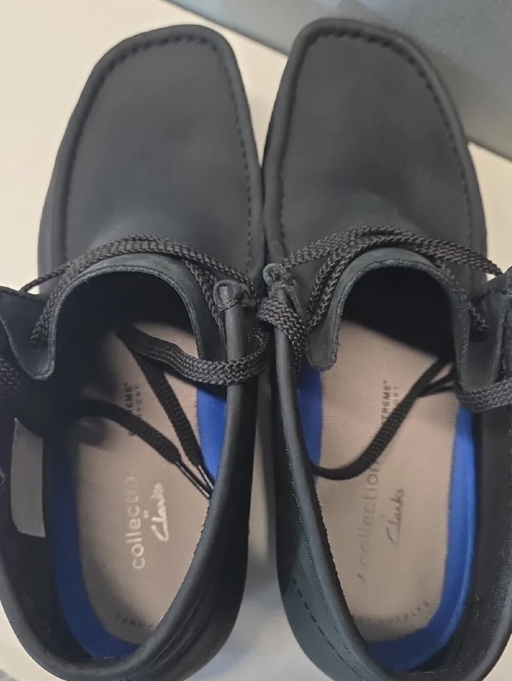 Clarks Men's Black Wallabee Chukka Boots Size 9